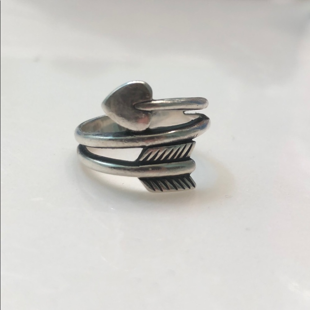 James Avery arrow heart ring